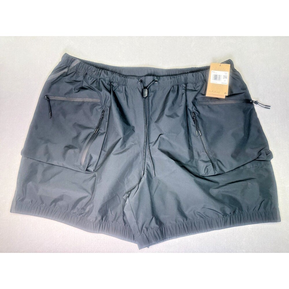 NIKE Tech Super Lightweight Shorts Men's 2XL Black Above-the-Knee HJ2946-010 NWT